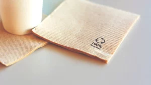 why use recycled paper napkins